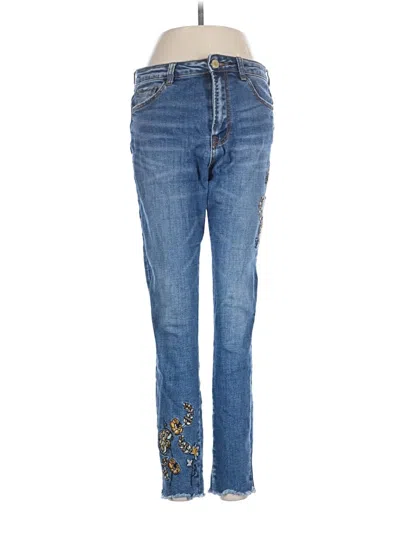 Pre-owned Stradivarius Jeans In Blue