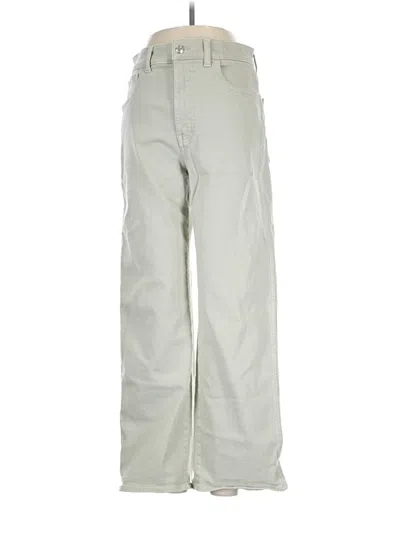 Pre-owned Stradivarius Jeans In Green