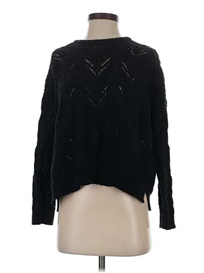 Pre-owned Stradivarius Pullover Sweater In Black