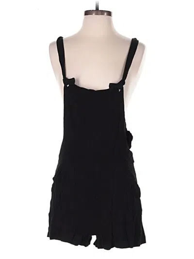 Pre-owned Stradivarius Romper In Black