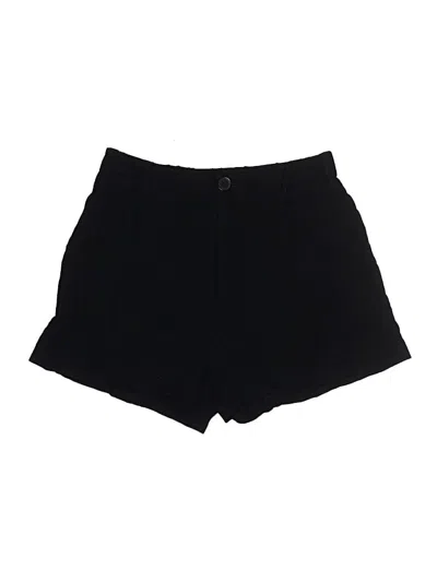Pre-owned Stradivarius Shorts In Black