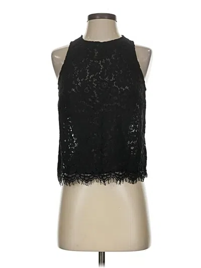 Pre-owned Stradivarius Sleeveless Blouse In Black
