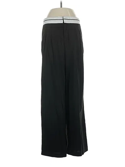 Pre-owned Stradivarius Track Pants In Black