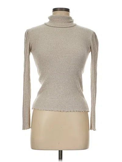 Pre-owned Stradivarius Turtleneck Sweater In Brown