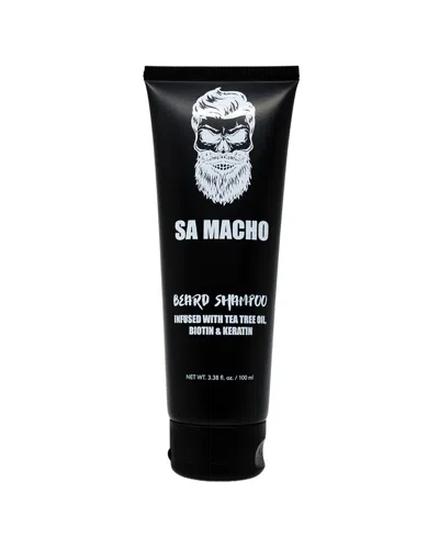 Straight Ahead Beauty Men's 100ml Macho Shampoo In White