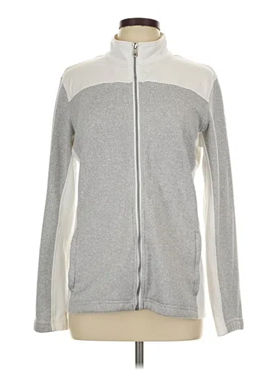 Pre-owned Straight Down Track Jacket In Gray
