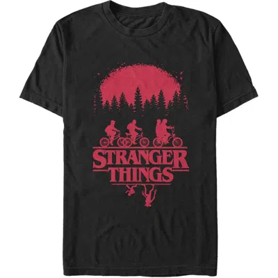 Stranger Things Upside Down Poster  Graphic T-shirt In Multi