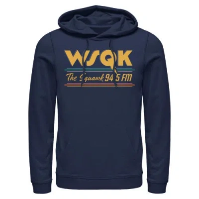 Stranger Things Vintage Radio The Squawk Wsqk Pull Over Hoodie In Multi
