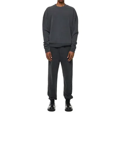 Strata Tour Crewneck Pullover In Vintage Black