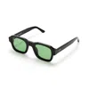 Strata Unisex Reverb Sunglasses In Black Coke Bottle In Black