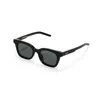 Strata Unisex Rider Sunglasses In Black Smoke In Black