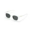 Strata Unisex Rider Sunglasses In Gallery Smoke In White