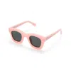 Strata Unisex Roadcase Sunglasses In Cameo Pink In Pink
