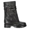 Strategia Black Biker Boot In Black