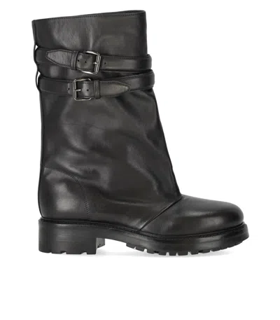 STRATEGIA BLACK BIKER BOOT