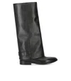 Strategia Black Gaiter Boot In Black