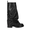 Strategia Black Gaiter Boot In Black