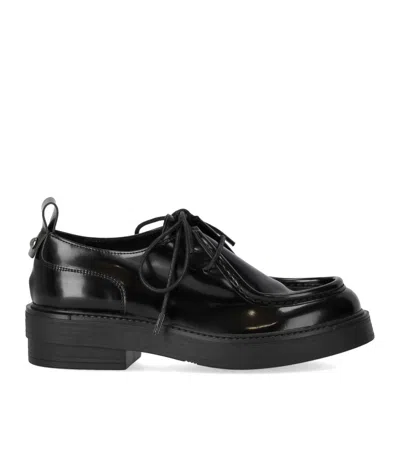 Strategia Black Lace-up Shoe