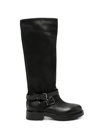 Strategia Boots Buckle 'boston' In Black