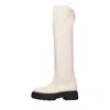 Strategia Boots White In Bianco Neutri