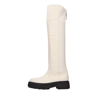 Strategia Boots White In Bianco Neutri