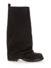 Strategia Ranger Folded Boots In Brown