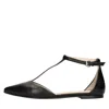 Strategia Flat Shoes Black In Nero Neri E Grigi