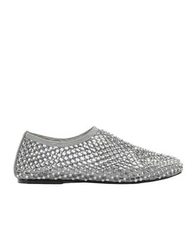 Strategia Hollow Ballet Flats In Gray
