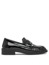 Strategia Brown Rubber Sandals In Black