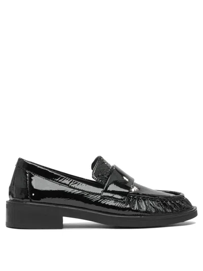 Strategia Black Rubber Sandals