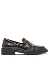 Strategia Brown Rubber Sandals In Brown