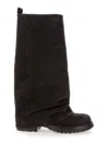 Strategia Ranger Folded Boots In Brown