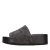 Strategia Sandals Black In Nero Neri E Grigi
