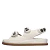 Strategia Sandals White In Bianco Chiari E Naturali