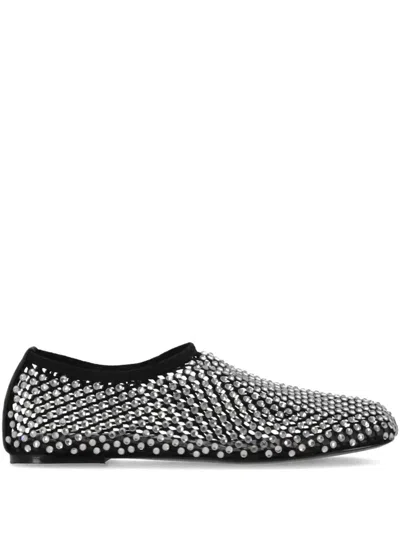 Strategia Shoes Bijoux Embellished Ballet Flats In Multi