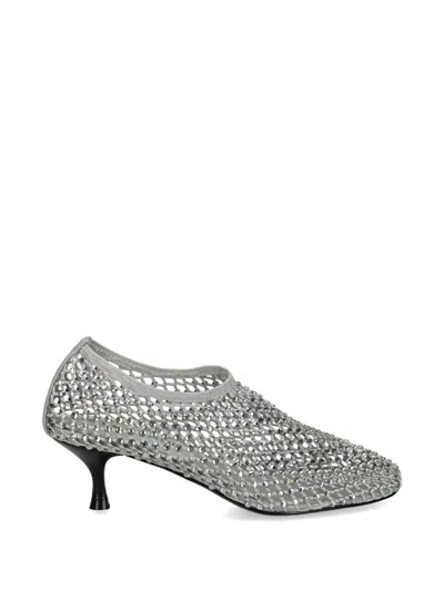 Strategia Shoes Jewels Pumps In Silver