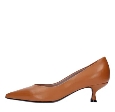 Strategia With Heel Brown In Marrone Marroni