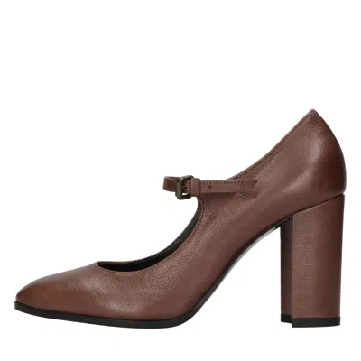 Strategia With Heel Brown In Marrone Marroni