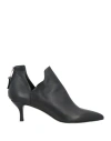Strategia Woman Ankle Boots Black Size 10 Soft Leather