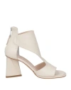 Strategia Sandals In White