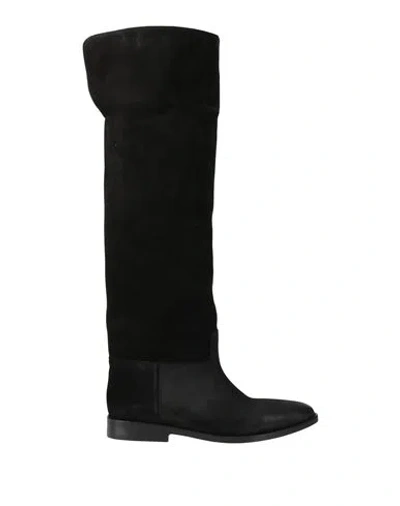 Strategia Woman Boot Black Size 6 Leather