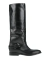 Strategia Woman Boot Black Size 7 Leather