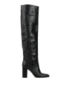 Strategia Woman Boot Black Size 8.5 Soft Leather In Black