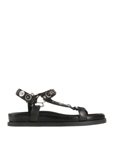 Strategia Sandals In Black