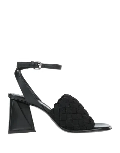 Strategia Sandals In Black