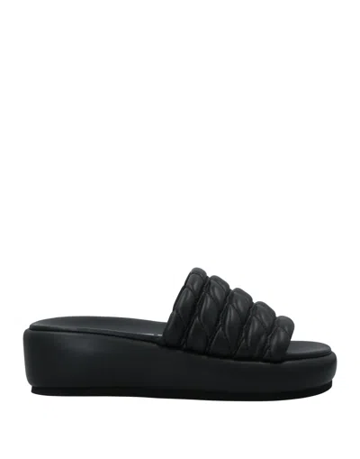 Strategia Sandals In Black