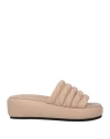 Strategia Woman Sandals Blush Size 7 Textile Fibers In Pink