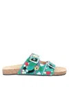 Strategia Sandals In Green
