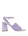 Strategia Sandals In Purple