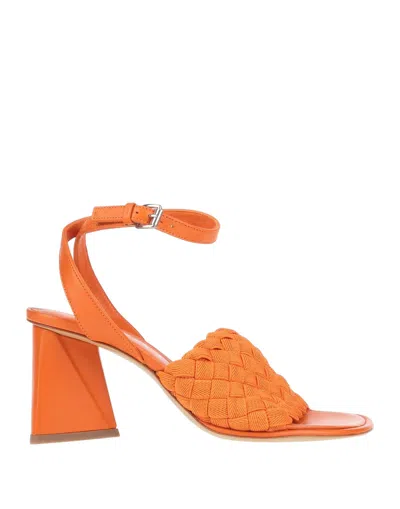 Strategia Sandals In Orange